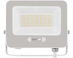 EMOS GLARO LED-schijnwerper 30 W, wit, IP65, 3000 lm, neutraal wit, ZS2234W