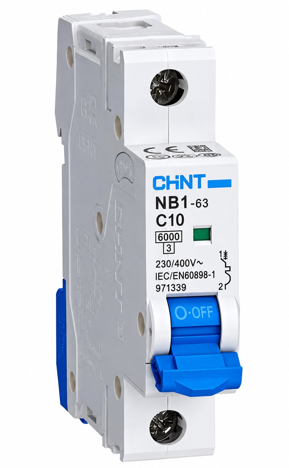 CHINT NB1-63 Installatieautomaat 1P C6 6kA