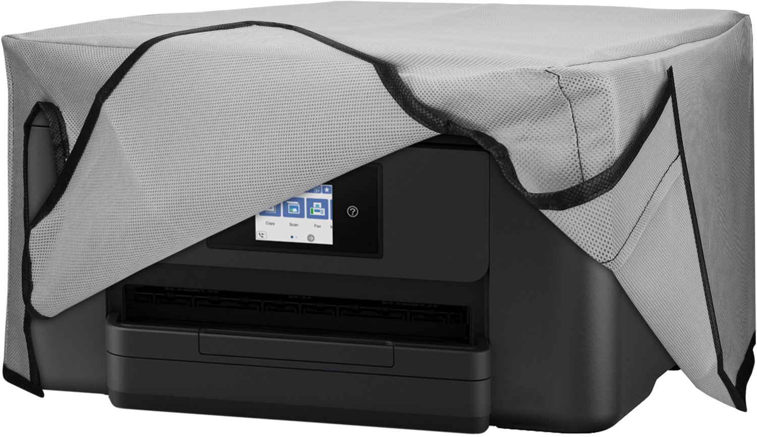 kwmobile hoes geschikt voor Epson Workforce Pro WF-3820 - Beschermhoes voor printer - Stofhoes in lichtgrijs