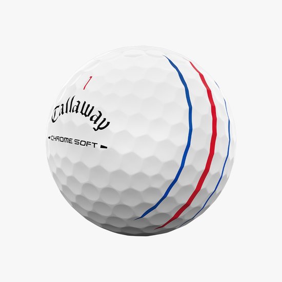 Callaway Chrome Soft Triple Track 360 Golfballen 2026 - Wit - 12 Stuks van Merkloos — afbeelding 3