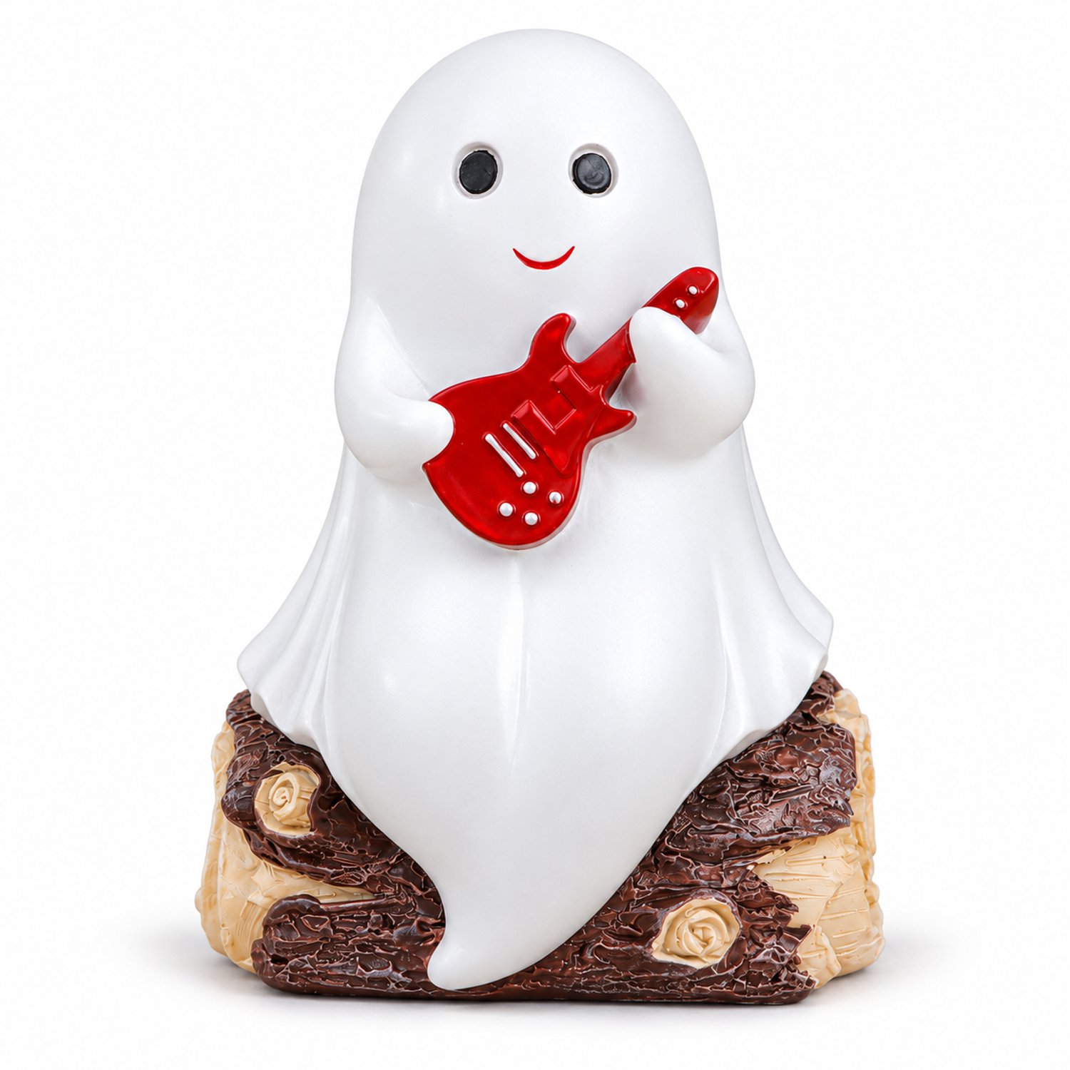 Halloween Decoraties - Klein - Hars - Schattig - Bureauversieringen - Spookje dat piano speelt - Voor Halloween cadeau en bureaudecoratie