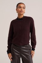 WE Fashion Dames gebreid vest met structuur