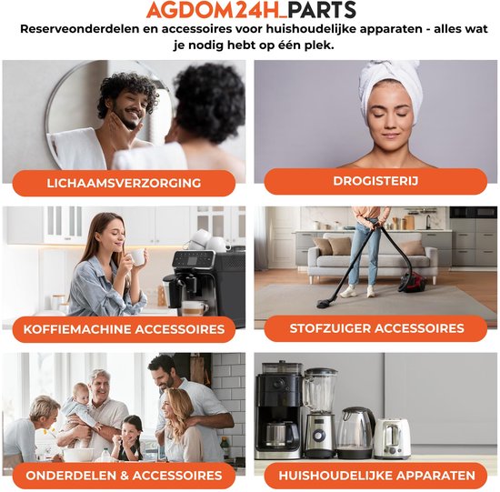 Maatbeker deksel voor blender - Transparant - Compatibel met Philips — afbeelding 5