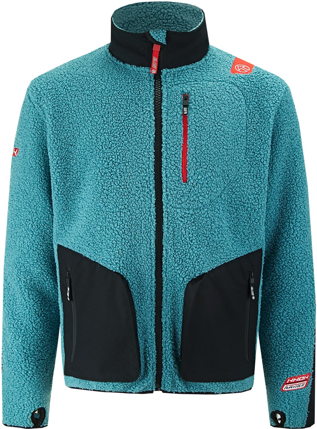 BIG K® Alpin Fleece Pro – Fleece Jas voor Heren met Rits Groen