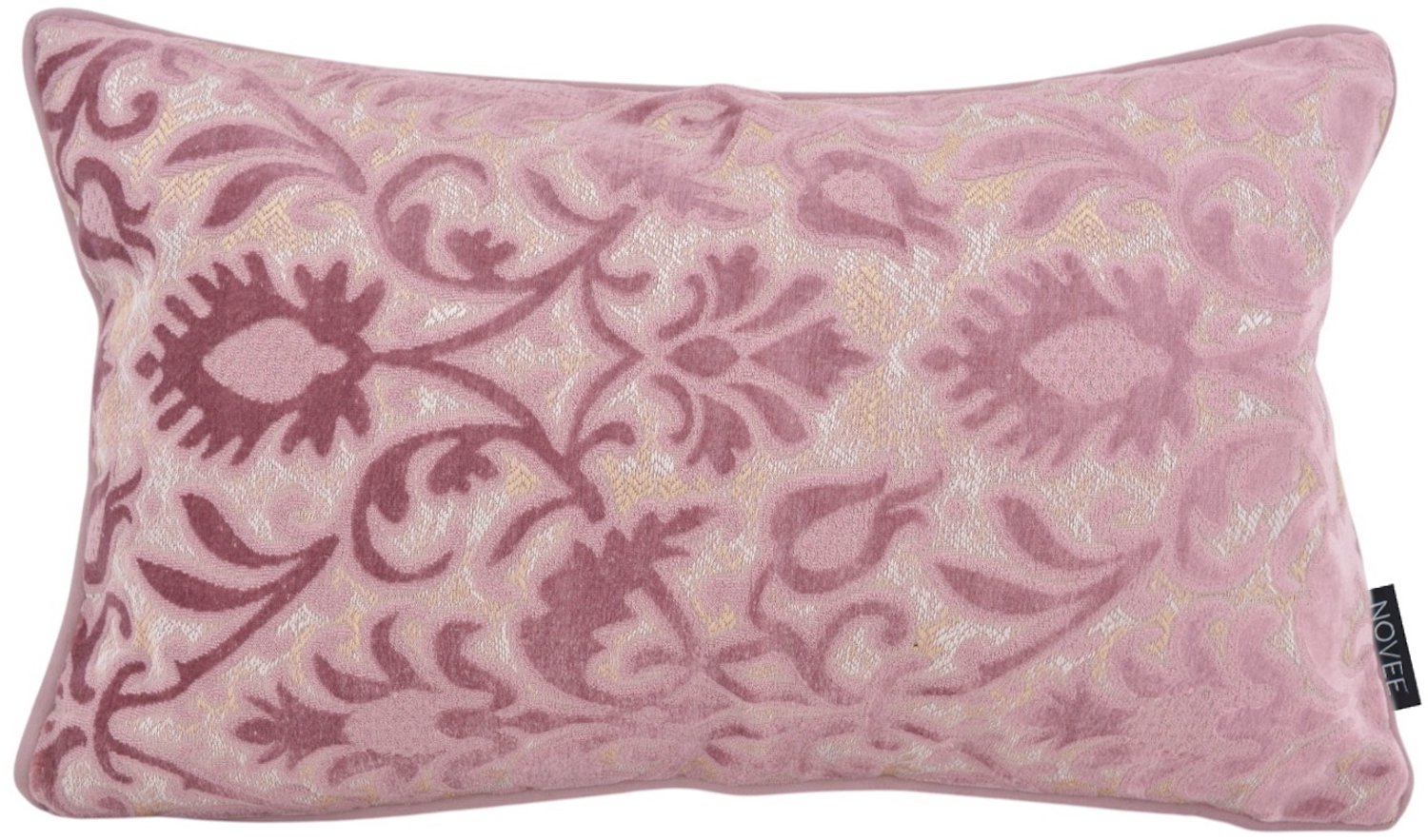 NOVÉE Sierkussen Heritage Pink | 30x50 cm | Velvet/Polyester Roze