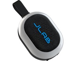 JLab Pop Mini Bluetooth Speaker Draadloos - Draagbare Muziekbox - 8 uur Batterijduur - 5 Watt - IPX6 Waterproof - Multipairing - Instelbare Party Lights - App Equalizer - Zwart