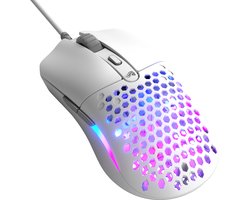 Glorious Model O Eternal - Gamingmuis - Bedraad - 12.000 DPI - 55g - Symmetrische Vorm - RGB - Wit