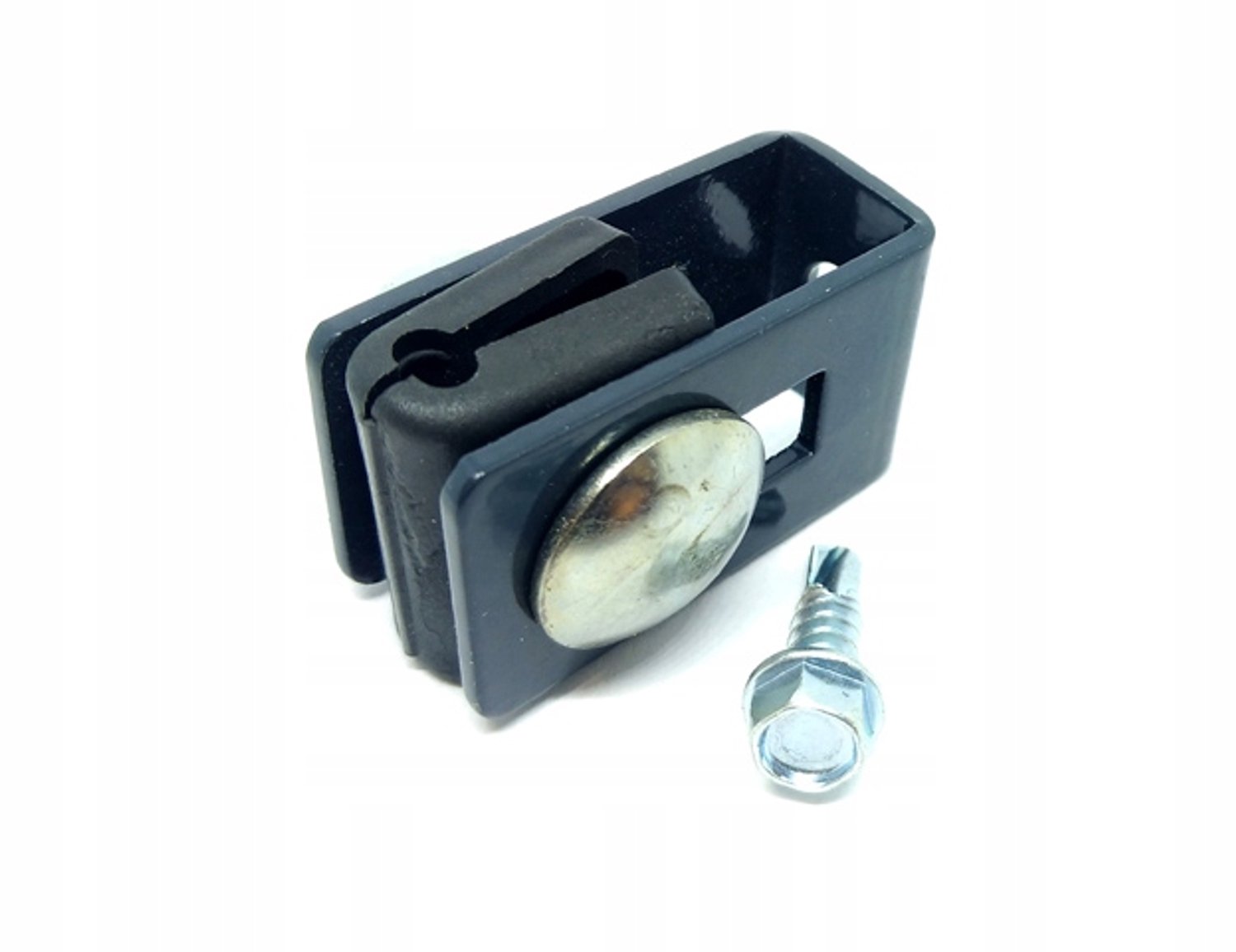 Hulpklem 43mm Antraciet RAL 7016 voor hekpanelen - Montagekit