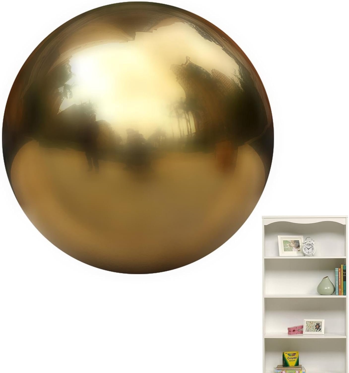 Ball - Titanium Gold Holle Bal Naadloos - Holle Reflecterend voor