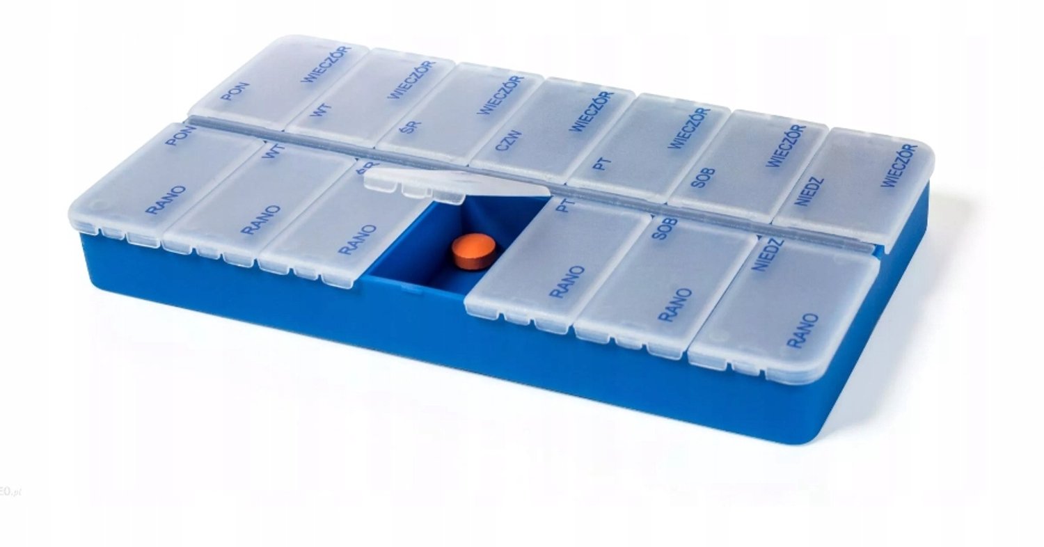 Medicijnendoos 7 Dagen, 2 Momenten Per Dag - Medicijn Dispenser