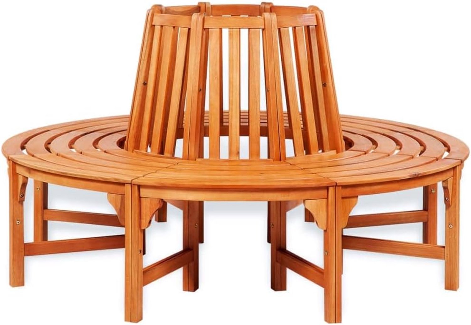 Diameter 160 cm, hout, voor gazon, tuin, paviljoen