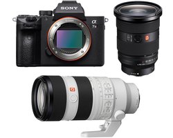 SONY ALPHA 7 III + FE 24-70 mm f/2.8 GM II + FE 70-200 mm f/2.8 GM II