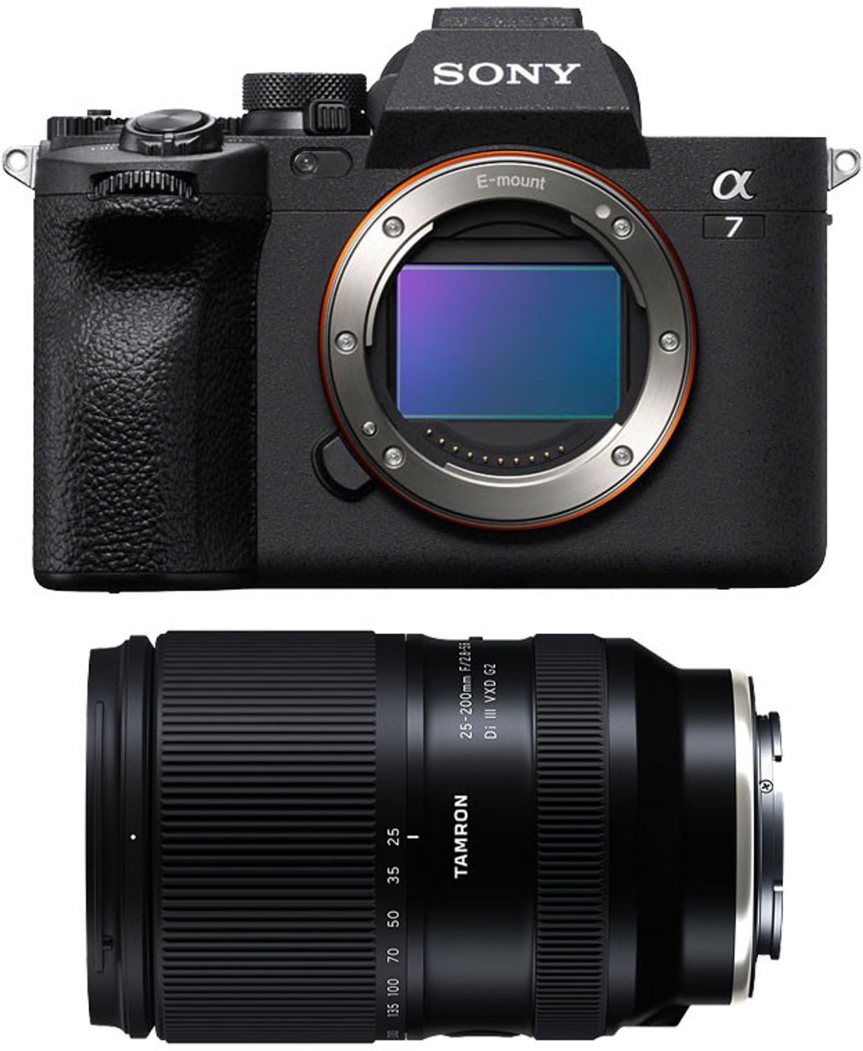 SONY Alpha 7IV + TAMRON Objektiv 25-200mm f/2.8-5.6 Di III VXD G2
