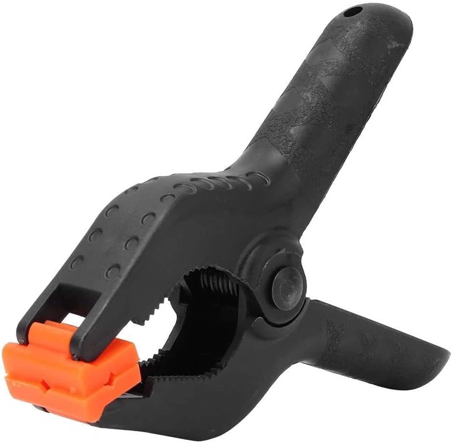 6-pack 4-inch A-type zwarte multifunctionele plastic veerklemclips, doe-het-zelf houtbewerkingsgereedschap