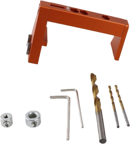 Ladegeleider boormal kit, aluminiumlegering mal voor kast — afbeelding 4
