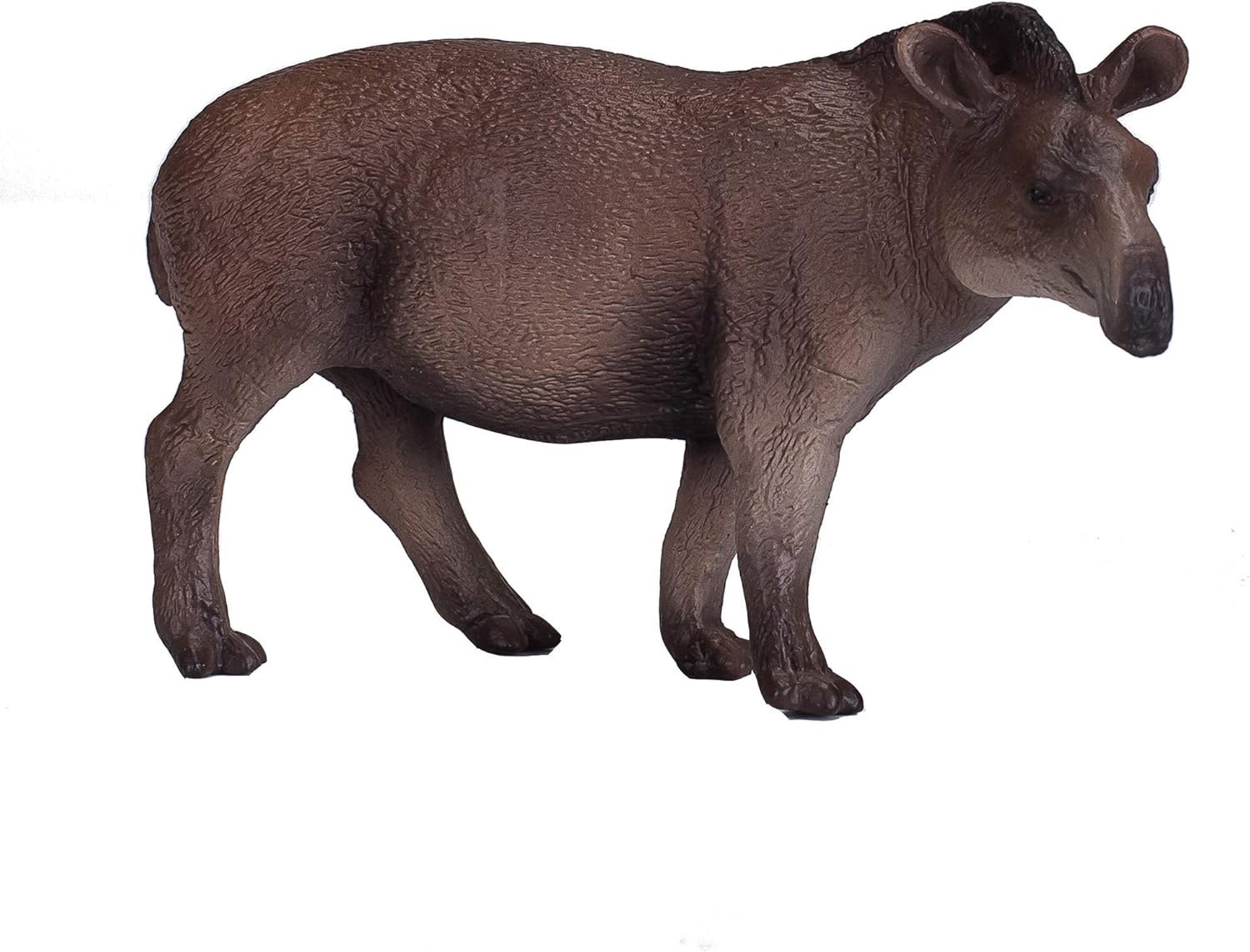 Dierfiguur Braziliaans tapijt bruin - gedetailleerd latex - educatief - ideaal voor schoolprojecten - ShopVlot