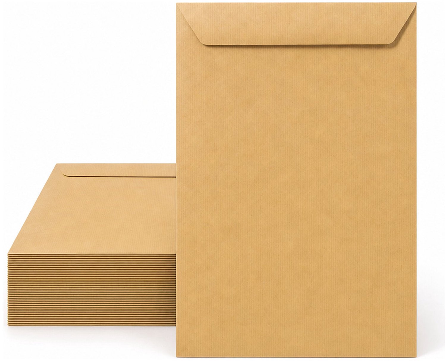 Enveloppen Kraftbruin 22x31.2 cm - 100 stuks - 120 gram - Kraft Enveloppen A4 - Akte Envelop