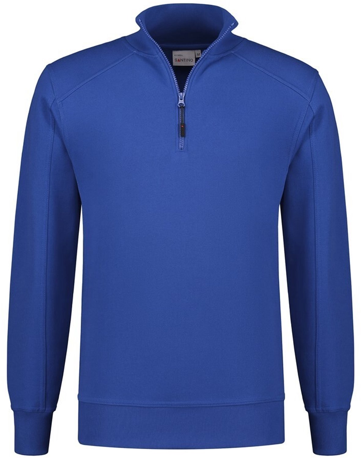 SANTINO ROSWELL Polosweater met ritskraag 3XL / Lichtblauw