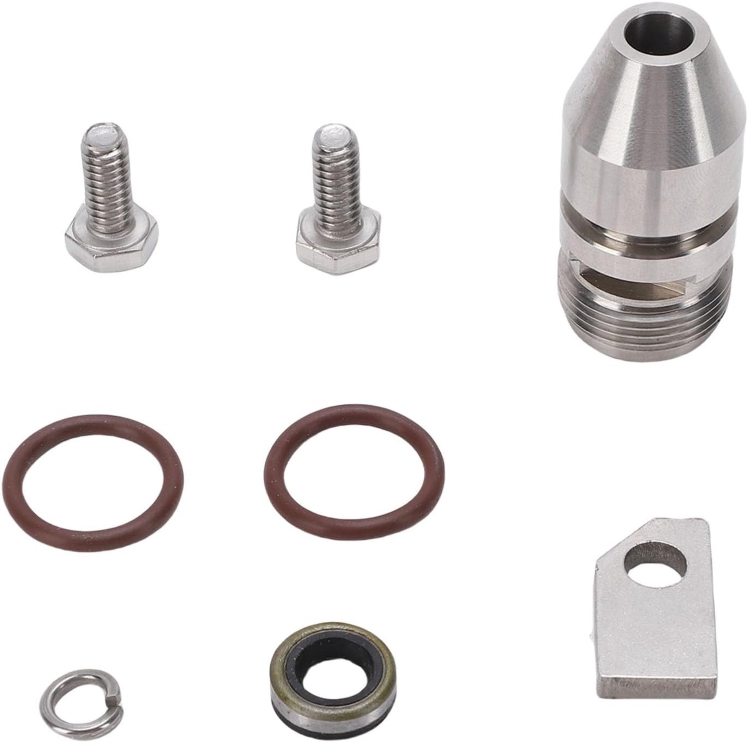 Snelheidsmeterbehuizing Tandwielafdichtingsset Heavy Duty Koolstofstaal Vervanging met O-ring en Metalen Afdichting voor Muncie Gears 22 Tot 25 Tanden 0,875 Inch Gat