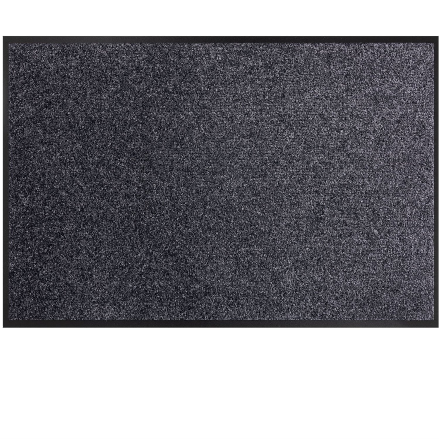 ANRO Deurmat Amigo Blauw 60x40cm – Schoonloopmat Antislip Wasbaar Voordeur Hal Binnen