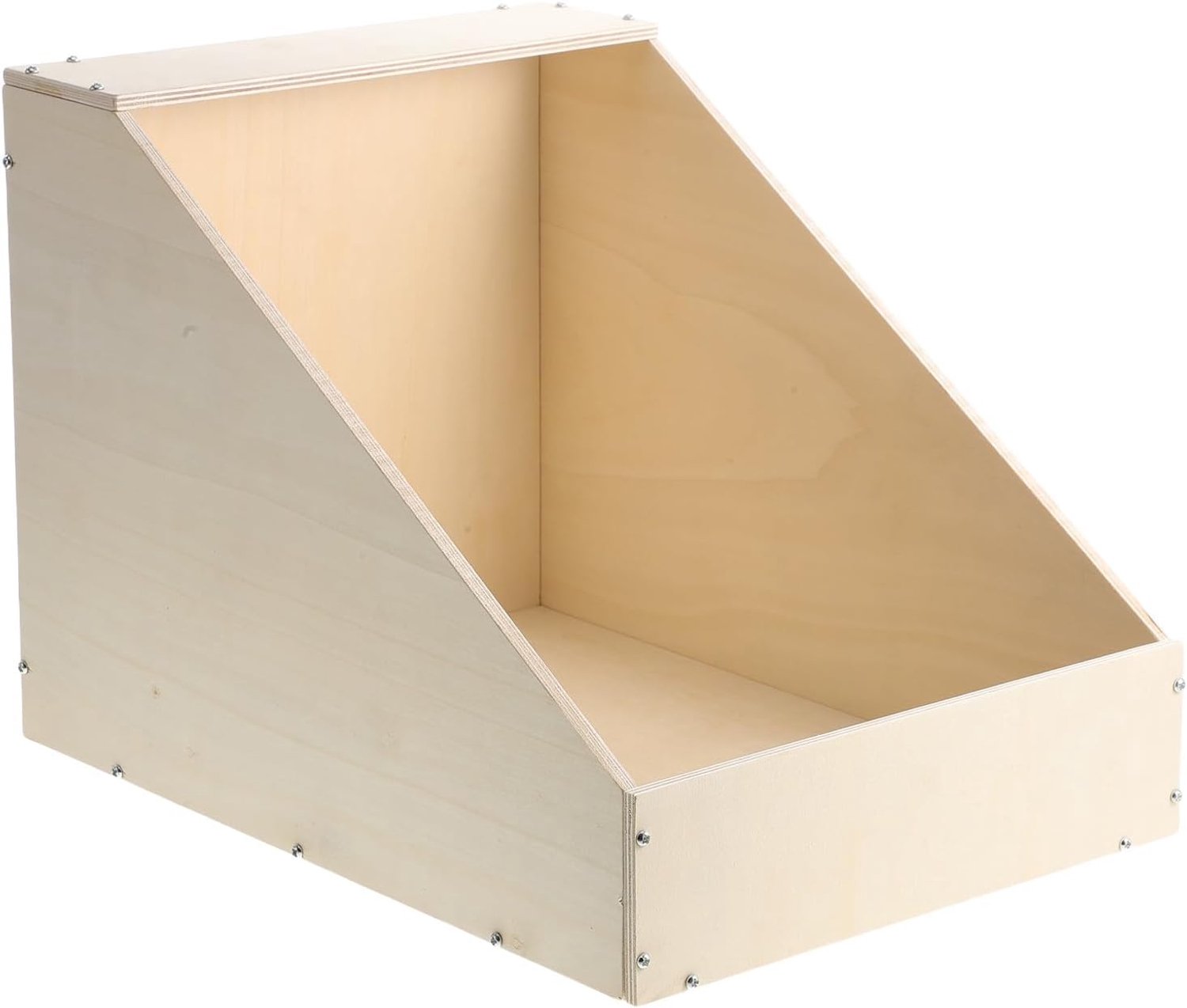 Konijnennestkast met Tunnelingang Splintervrij Design voor Stressvrije Fokkerij Privacy Geschikt als Dier Schuilhuis Nestkast voor Jonge Konijnen