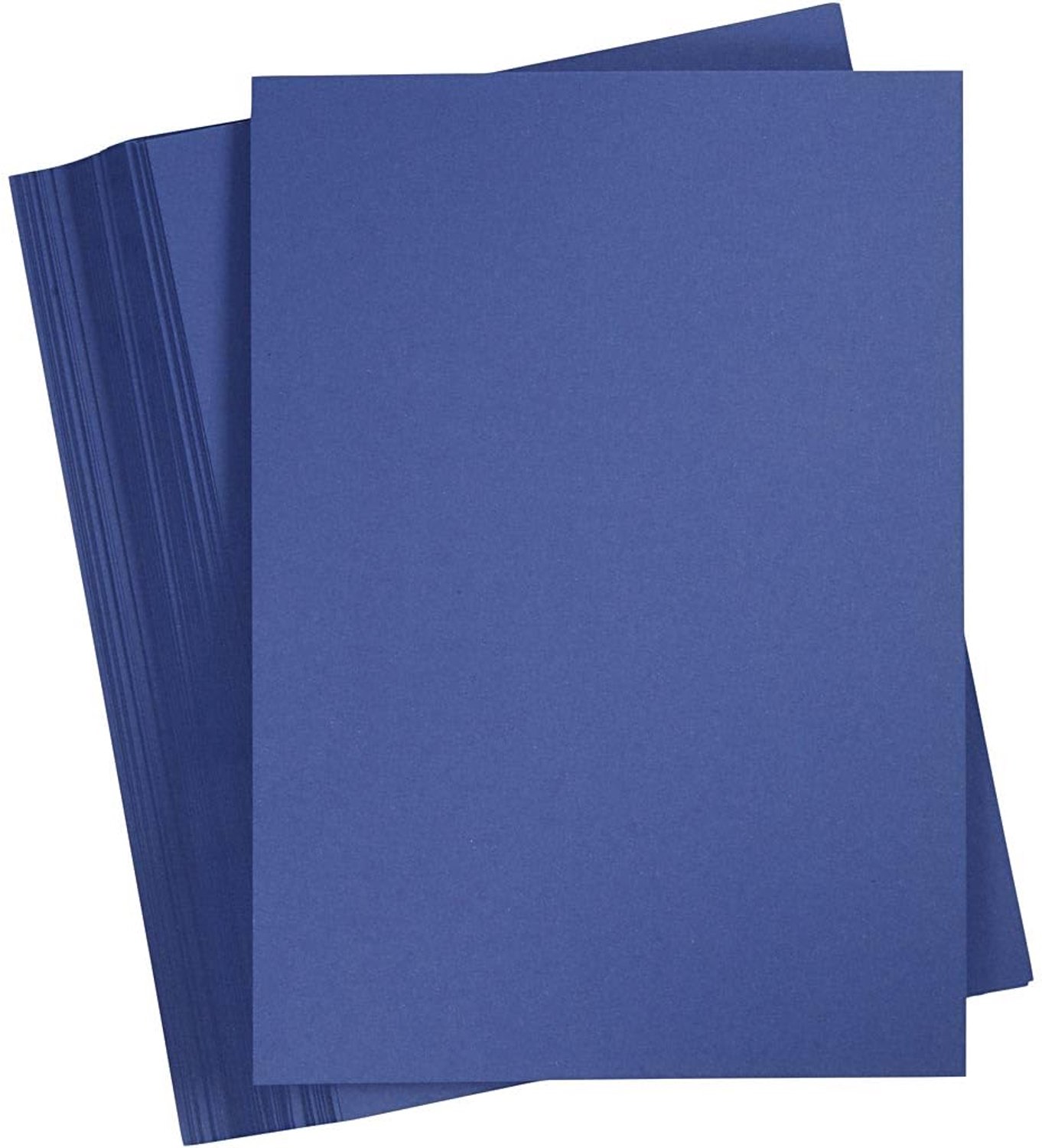 Gekleurde kaart, A4 210x297 mm, 180 g, middernacht blauw, 100sheets