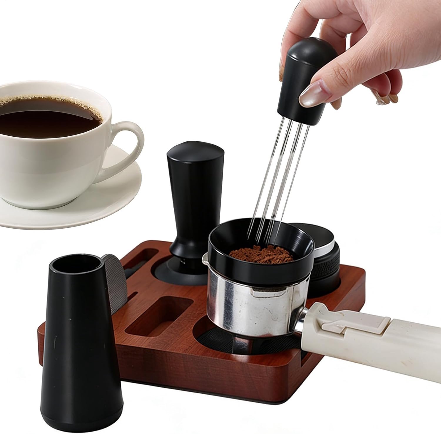 Tamperset 7-delige Universele Tamping Station inclusief Verdeelgereedschap