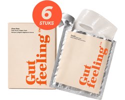 Gutfeeling Collageen Gezichtsmasker 6x – Collagen – 6 Stuks – Hydraterend masker met Q10 – Korean…