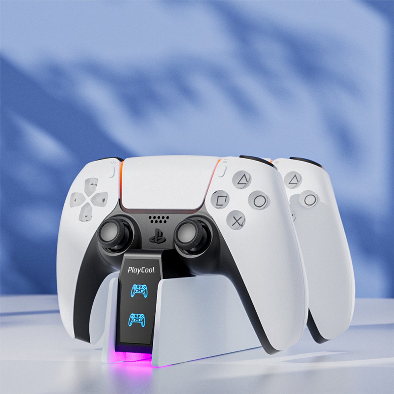 PlayCool PS5 DualSense en DualSense Edge Controller Oplaadstation – foto 3
