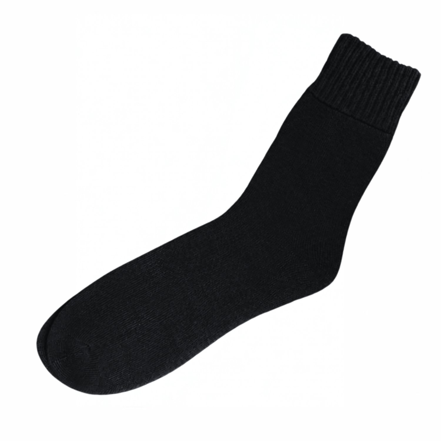 green-goose® Alpaca Herensokken - Wollen Sokken - 1 Paar - Zwart - 100% Alpaca Wol - Maat 43-46 - Heerlijk Warm en Rekbaar