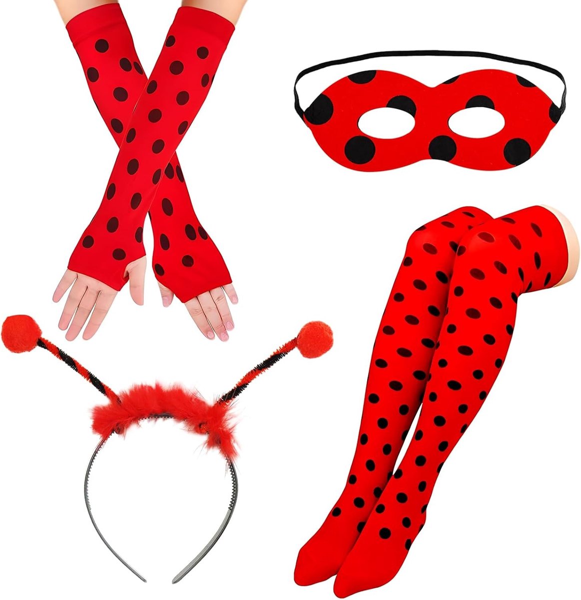 Compleet Kostuum Set voor Feestjes, Carnaval en Theatrale Voorstellingen met Accessoires