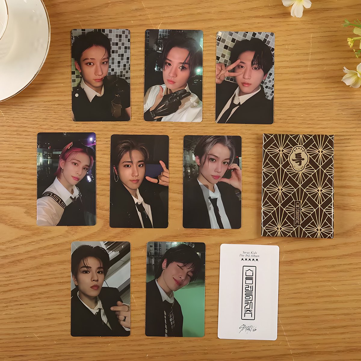KPOP Stray Kids 5-STAR The 3rd Album Photocard variant J Night City [Fotokaarten]