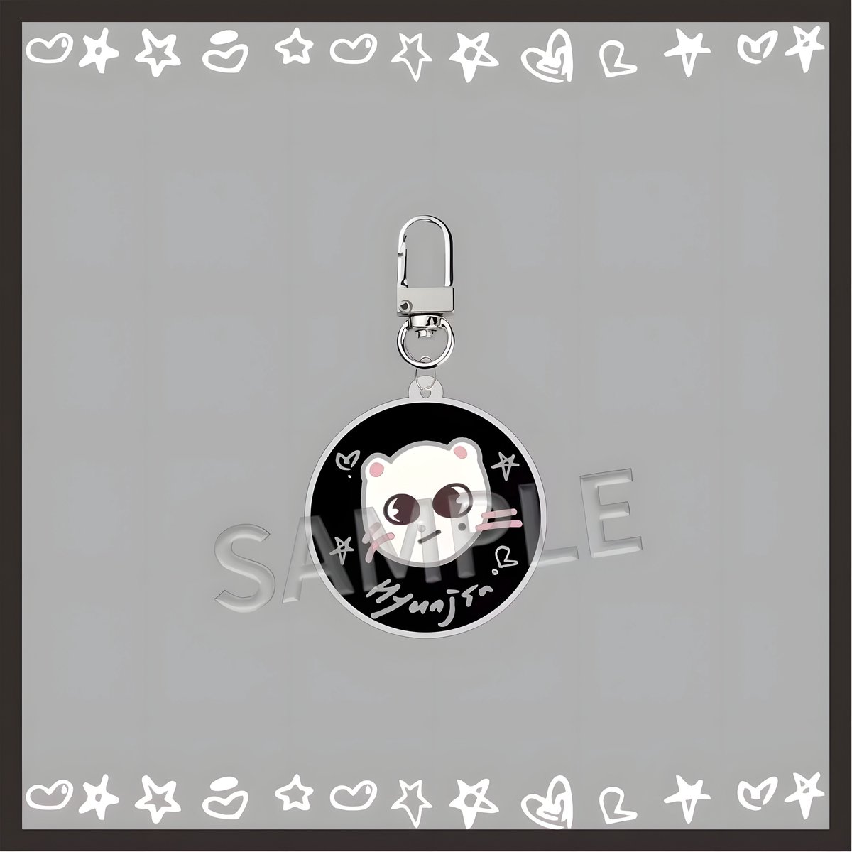 KPOP Stray Kids SKZ Acrylic Keyring SKZOO Face variant 1 [Sleutelhanger]