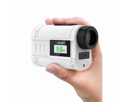Nexeli NX-GF1200 Golf Rangefinder – 1200m – 6x Vergroting – Hellingcorrectie – Laser - Vlagvergrendeling & Trilmelding – Ingebouwde Oplaadbare 750mAh Batterij – IP54 Waterbestendig – Golf Afstandsmeter