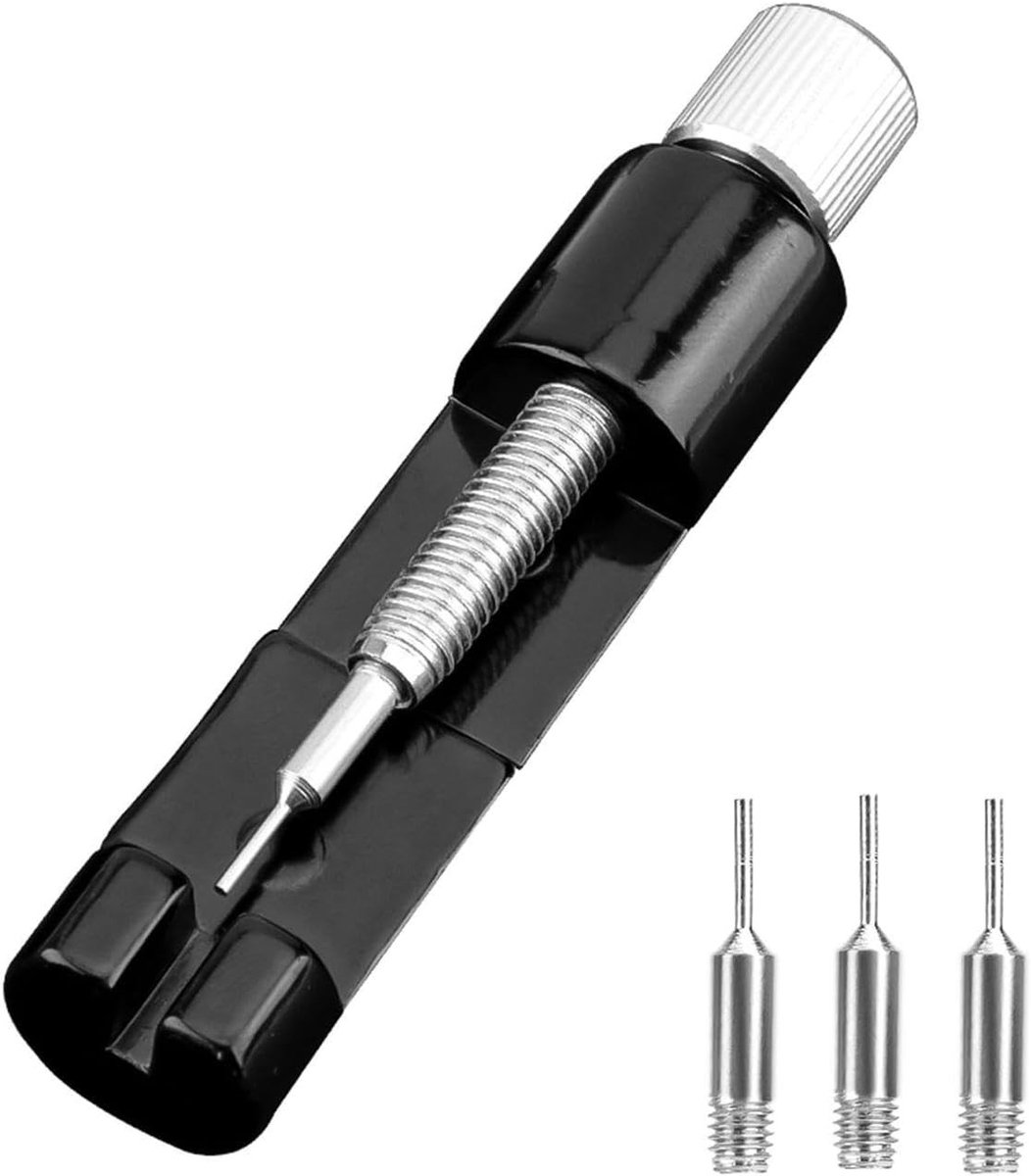 Horloge Band Verwijder Tools, 1 Stuk met 3 Pennen, Horloge Link Verwijder Kit, Horloge Pen Verwijder Tool voor Eenvoudig Gebruik en Precisie