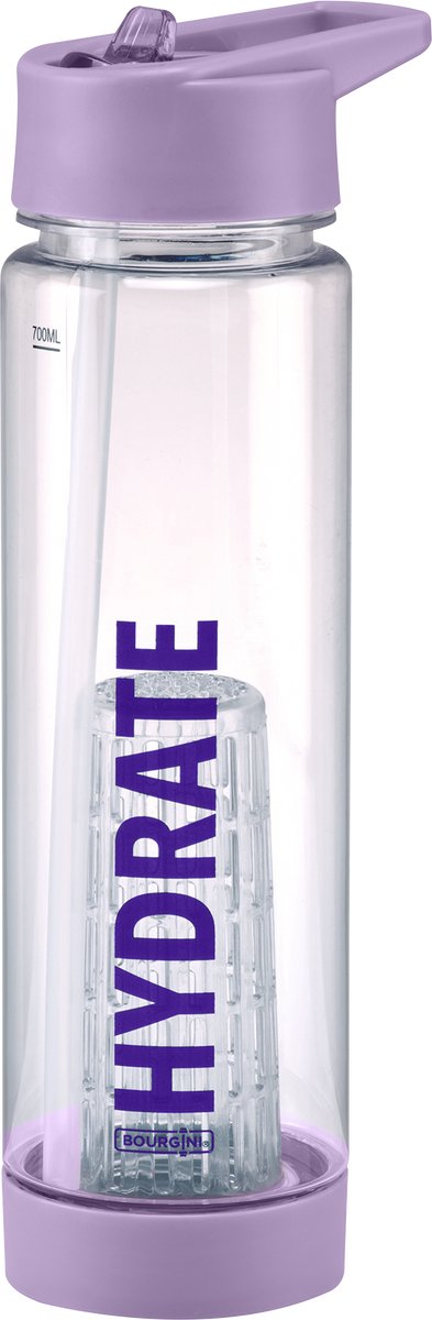 Waterfles Hydrate 700ml – Lila