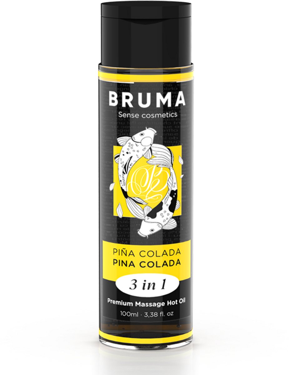 Premium Heat Effect Massageolie Pina Colada