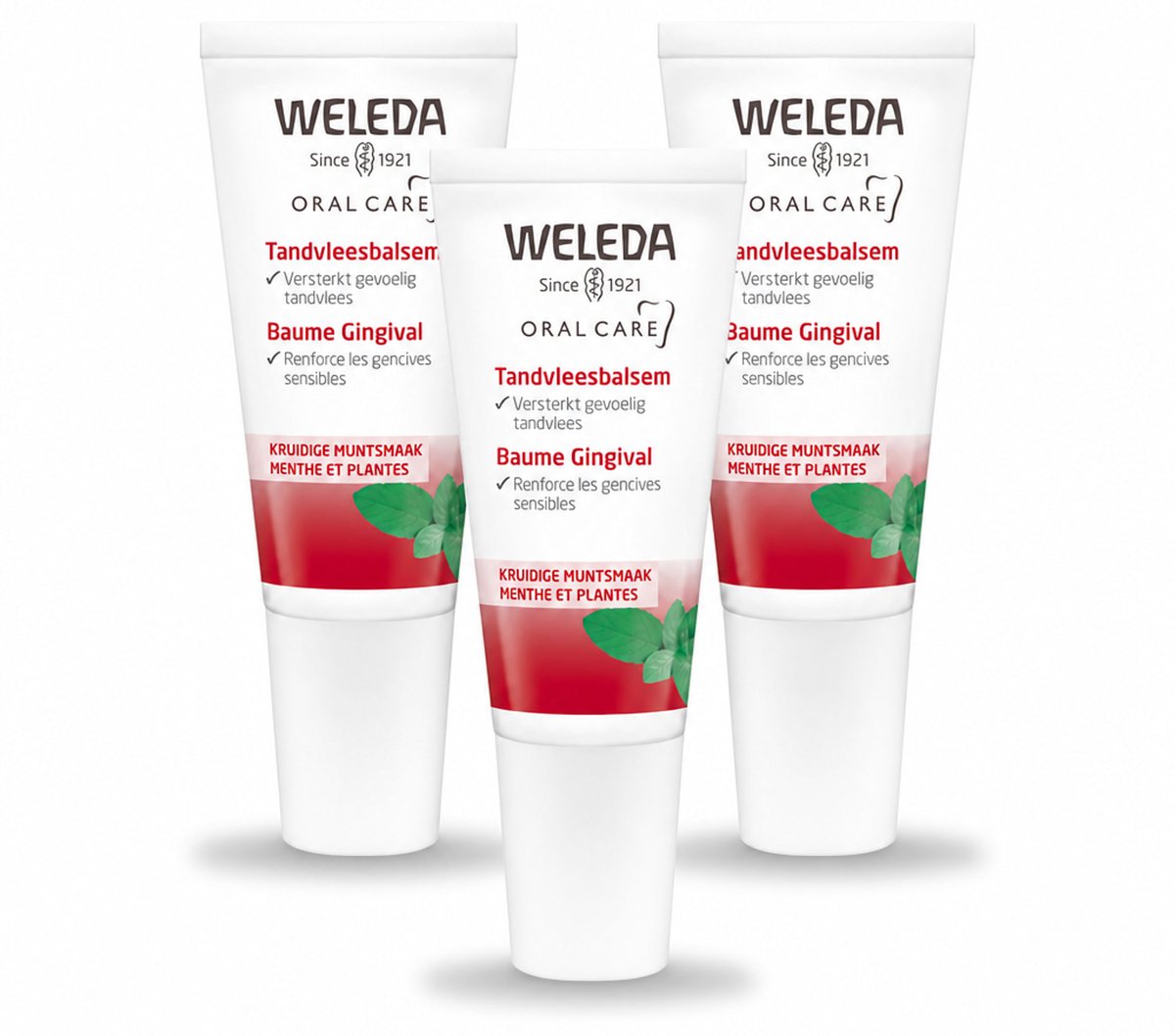 3 x WELEDA - Tandvleesbalsem - 30 ml - Bulkverpakking - 3 stuks