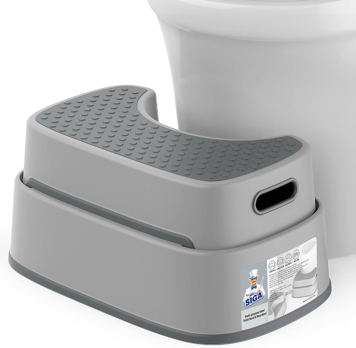 Toiletkrukje - Antislip - Stevig