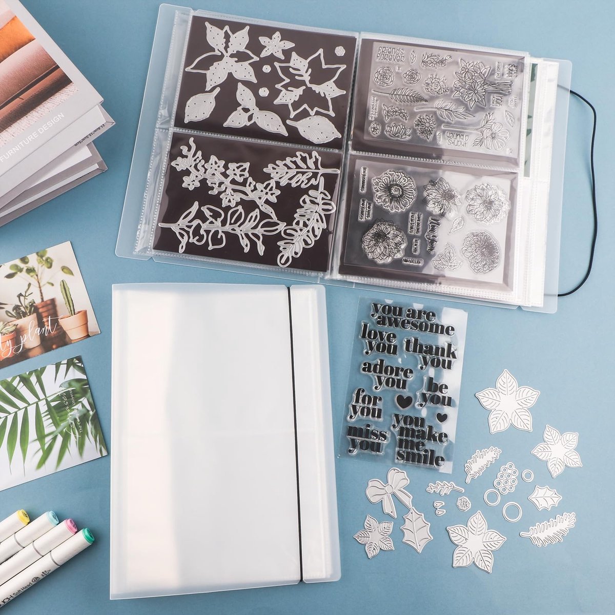 Elzusha - Album met 80 Pockets voor Foto's en Stickers