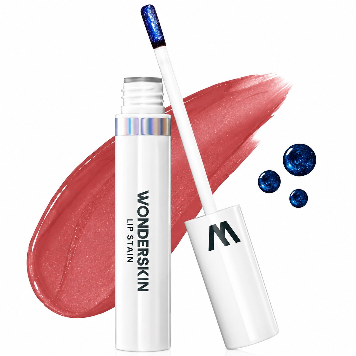 Wonderskin Wonder Blading Lip Stain Mask – Whimsical Stain & Go – Langhoudende Waterproof Lip Tint – Natuurlijke Lipkleur – Lip Stain