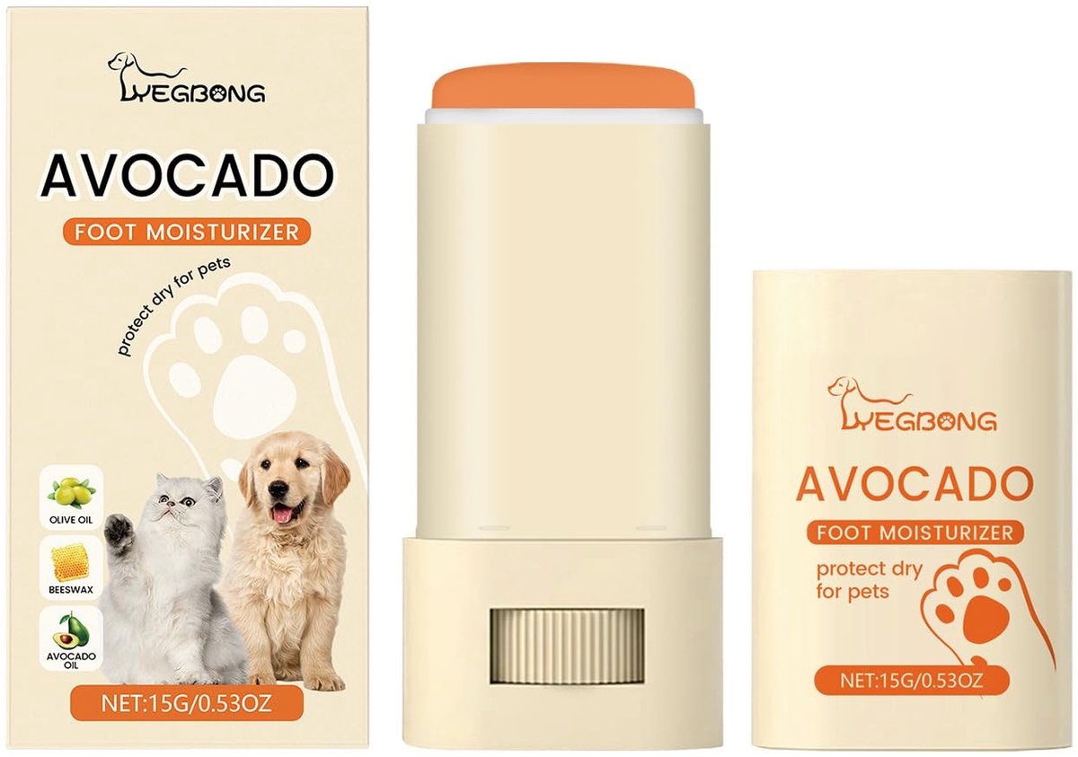Elzusha - Pootbalsem voor Honden en Katten - Met Bijenwas en Vitamine E