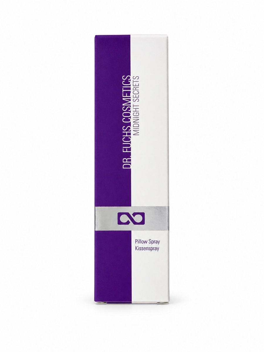 Dr. Fuchs Cosmetics Midnight Secrets Pillow Spray - Kussenspray & Kamergeur - Geparfumeerde Textielspray - 1 Stuk