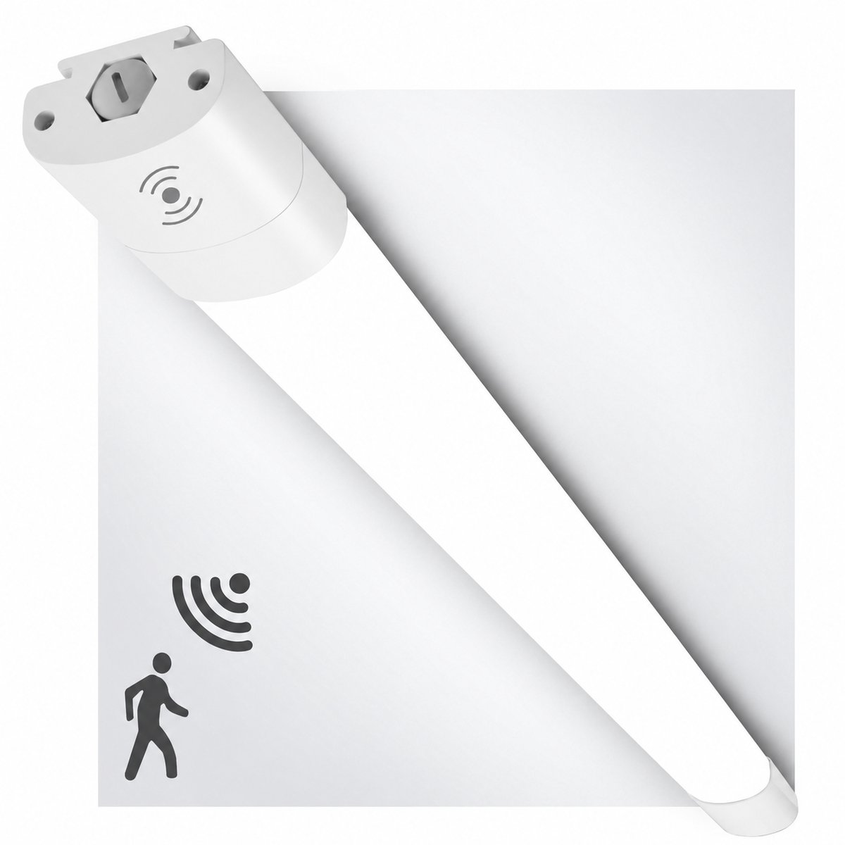 LOVHAUS LED TL Armatuur Plafondlamp 120 cm – 36W 3960LM – Bewegingssensor – IP66 – Doorverbindbaar – 4000K