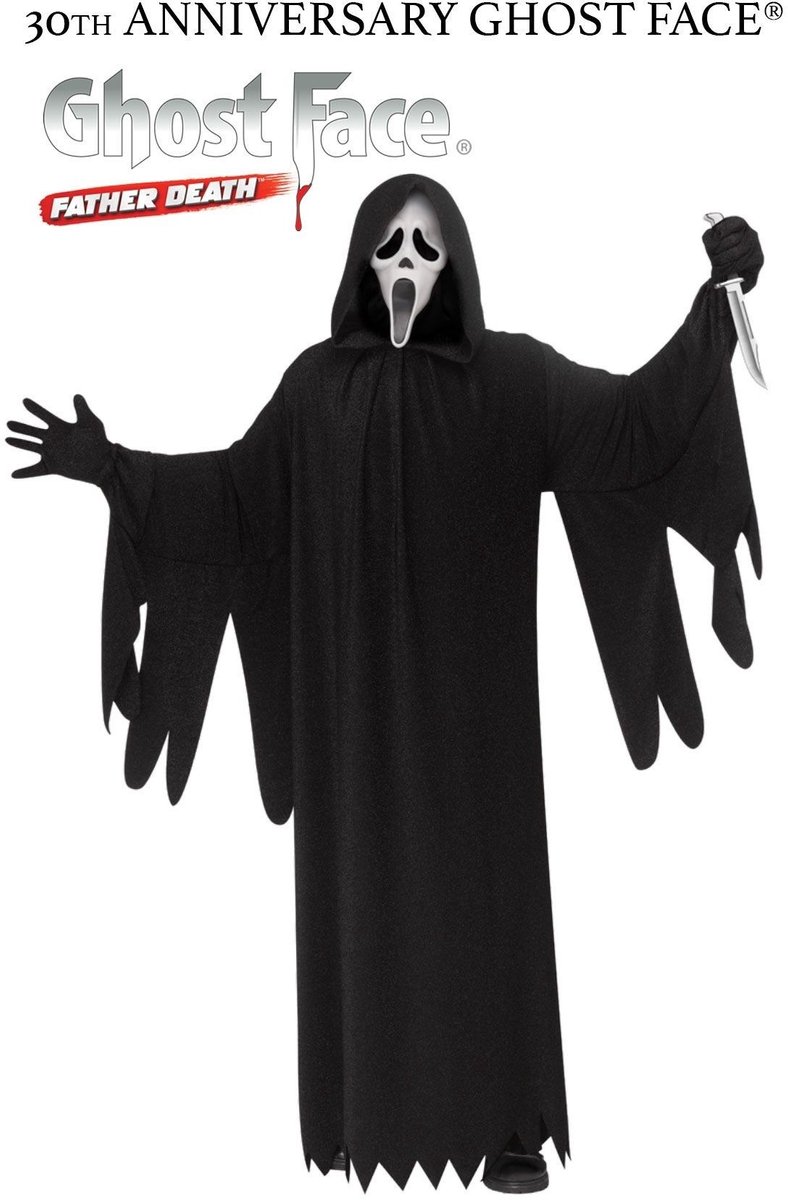 Ghost Face® Scream Kostuum 30th Anniversary