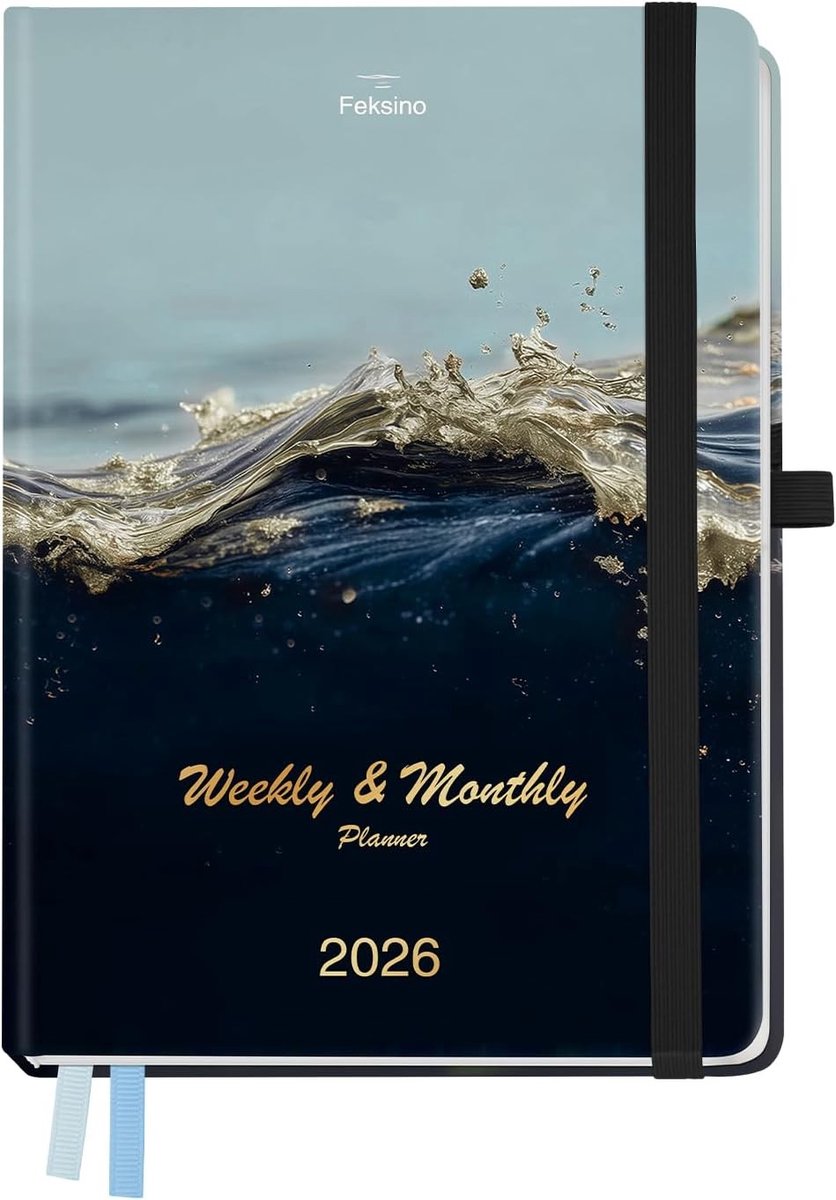 Kalender 2026 - Hardcover - A5-formaat - Weekplanner en Afsprakenplanner - Voor Professionals en Huishoudens