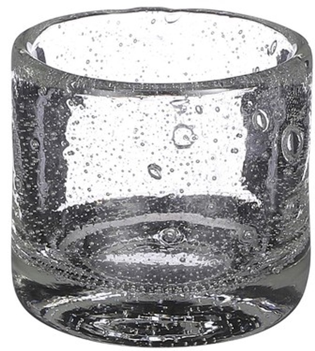 Mica Decorations Estelle Vaas - H8 x Ø9 cm - Transparant