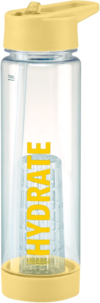 Drinkfles - Waterfles Hydrate 700ml – Geel
