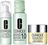 Clinique 3-Step Extra Gentle Kit Type 1 + 2 Set 3 st