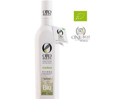 Oro Bailen - Picual BIO - Biologische Extra Vierge Olijfolie- 500ml - Nr. 2 Beste Olijfolie ter Wereld 2025 – Vroege Oogst